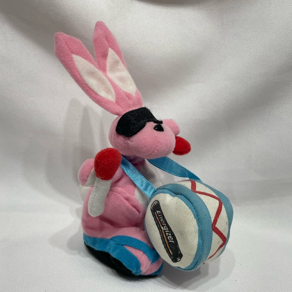 6” VINTAGE Energizer Bunny plush great condition